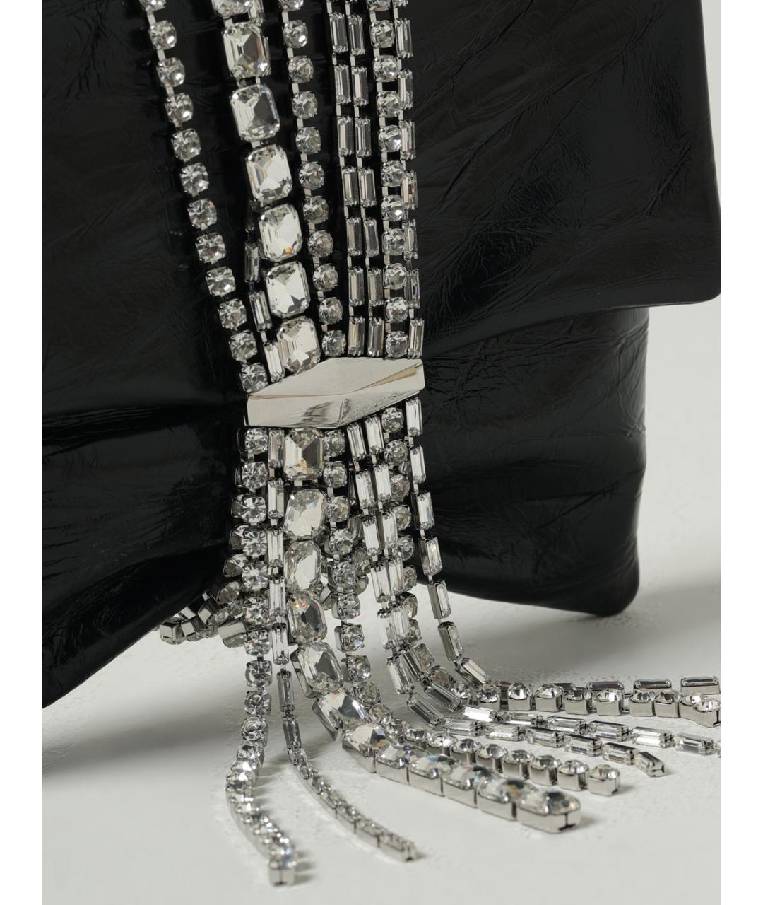 JIMMY CHOO Черная сумка через плечо, фото 3
