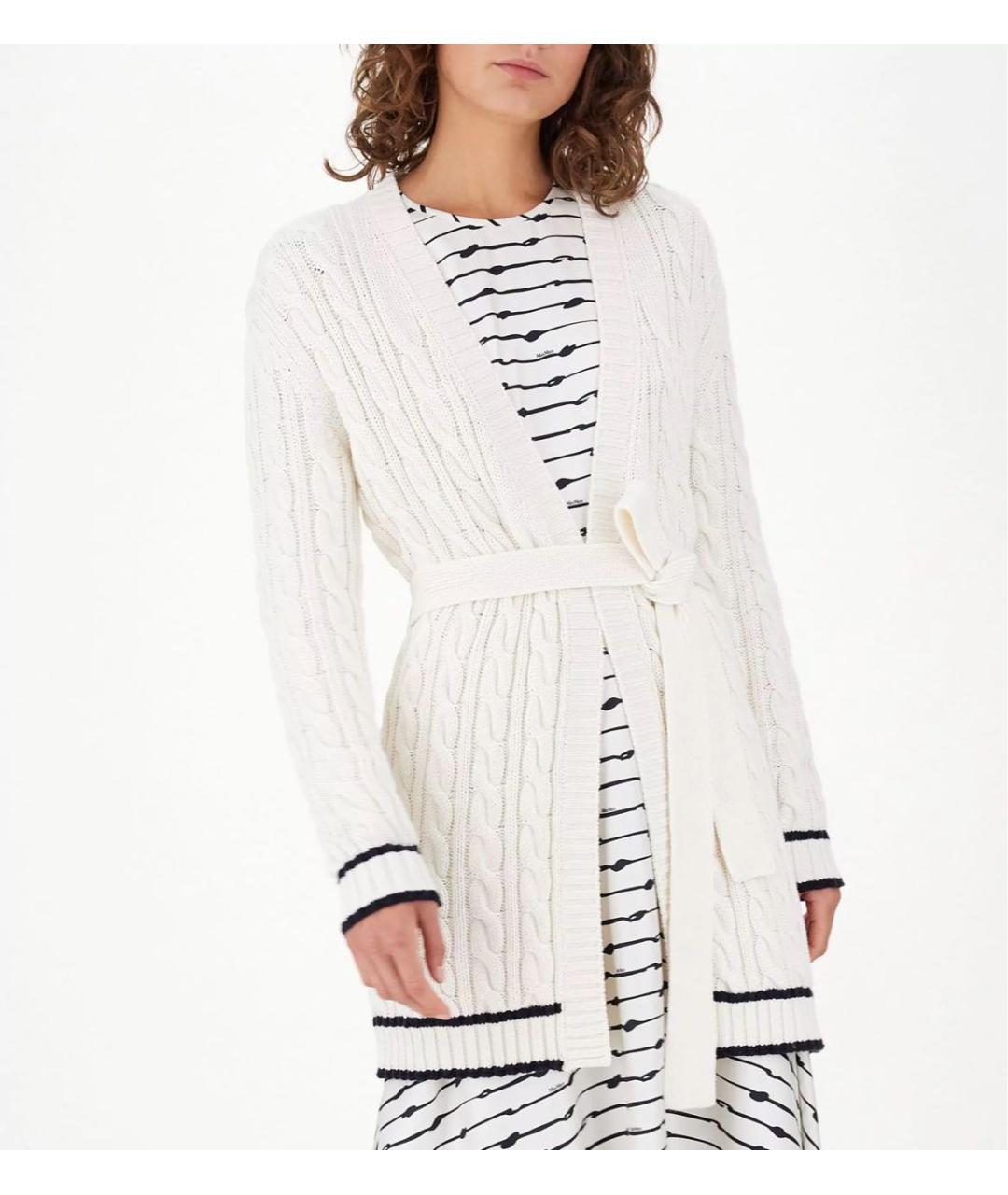 MAX MARA Белый кардиган, фото 7