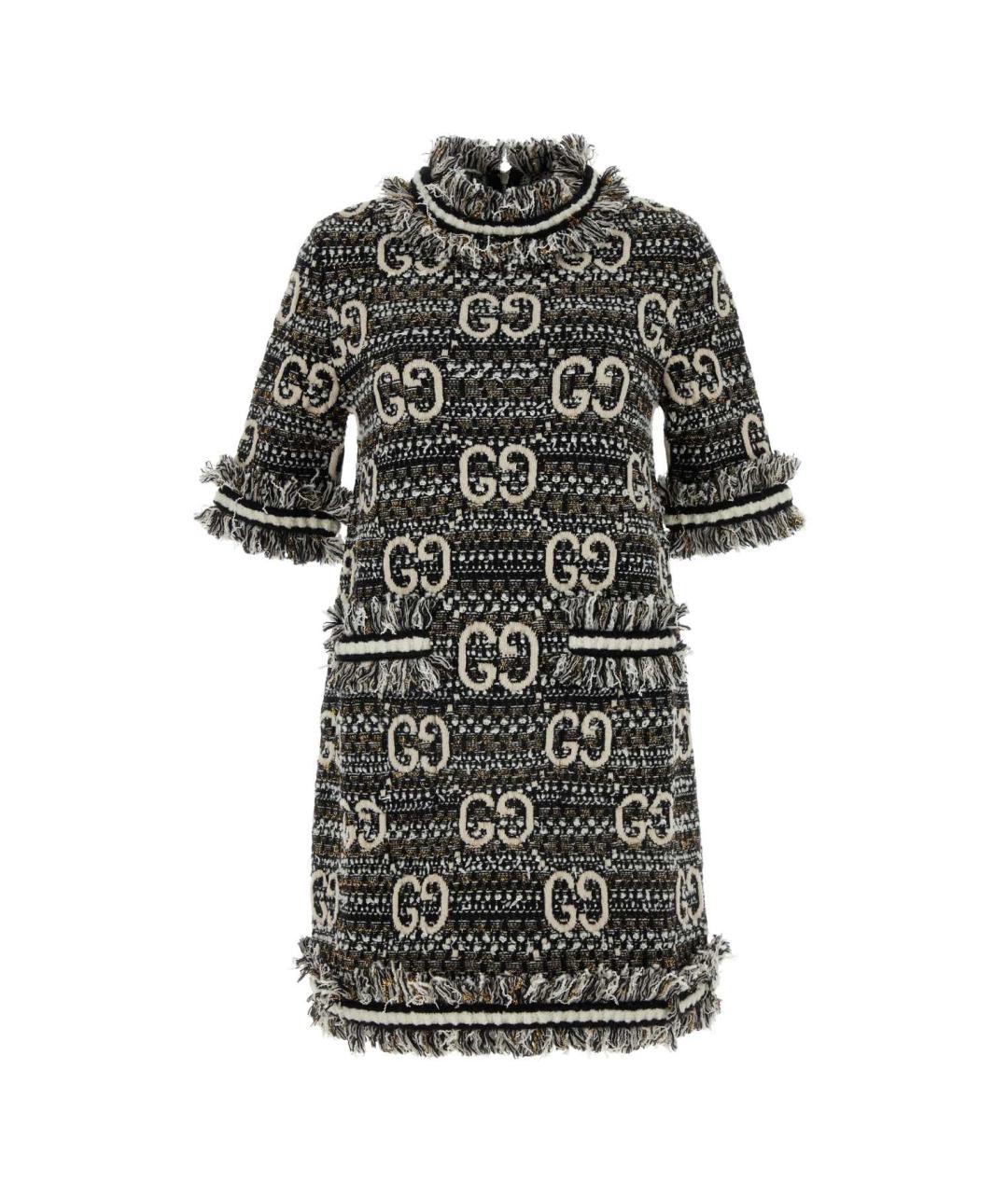 GUCCI Мульти платье, фото 1