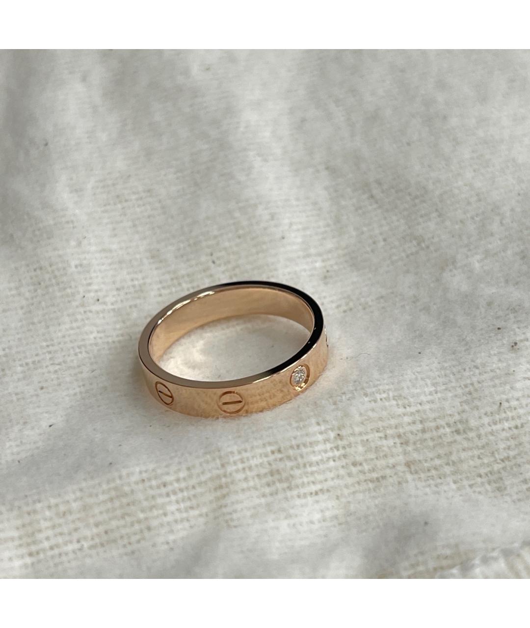CARTIER Золотое кольцо из розового золота, фото 5