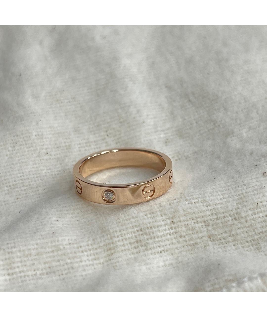 CARTIER Золотое кольцо из розового золота, фото 4
