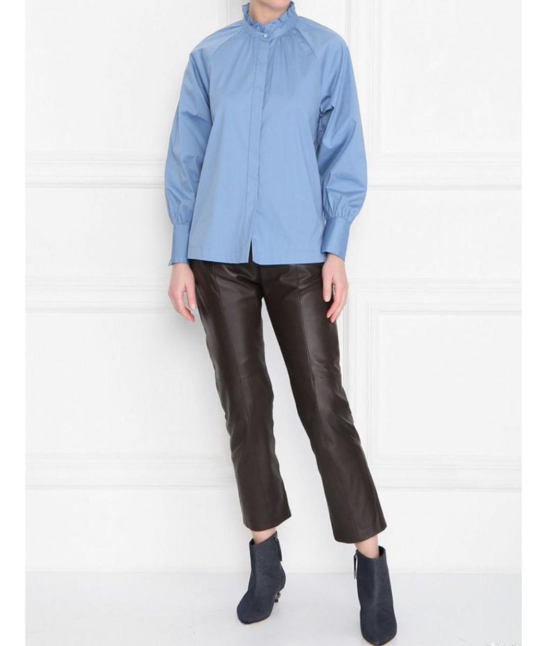 MAX MARA Синие ботильоны, фото 7