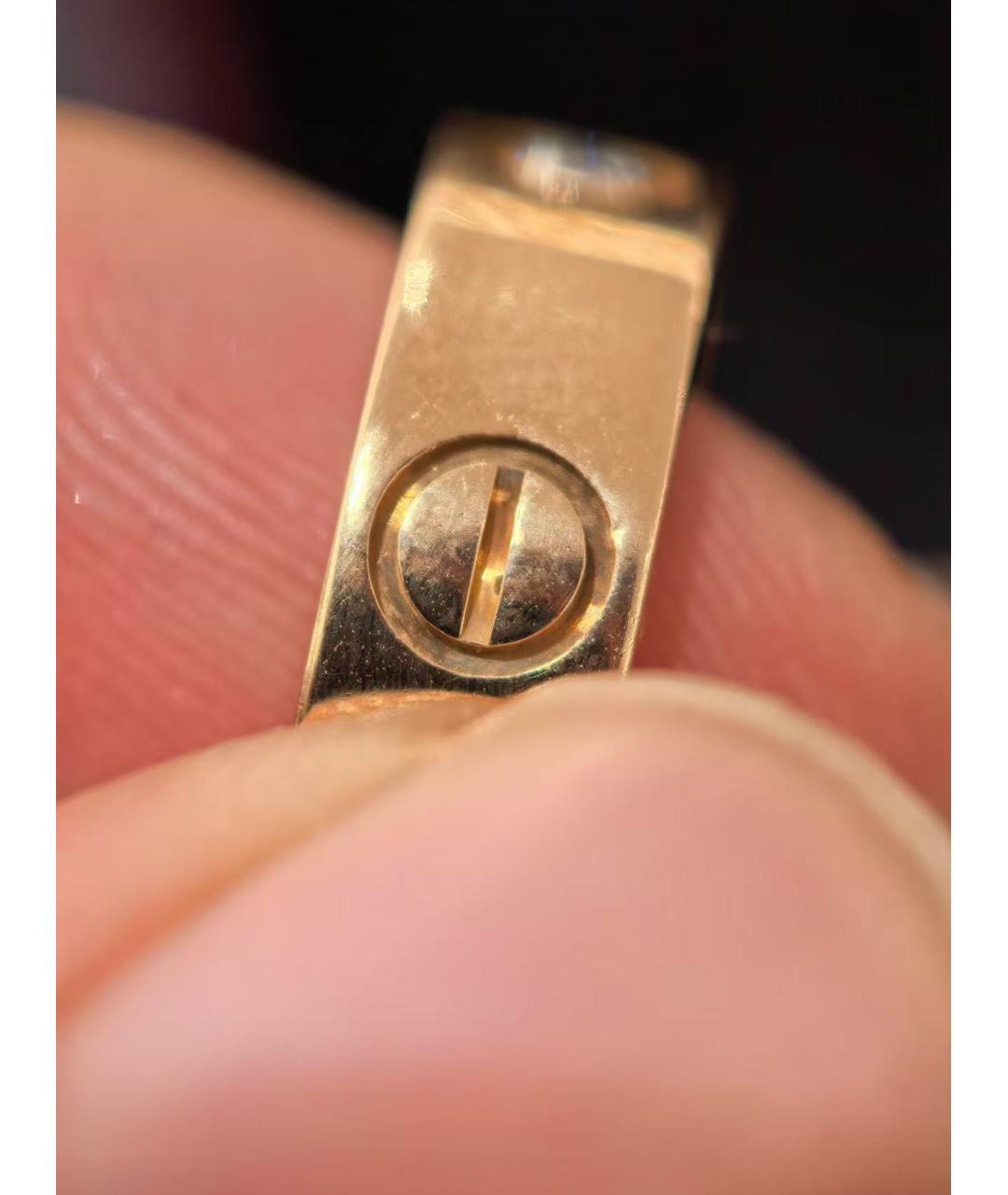 CARTIER Золотое кольцо из розового золота, фото 3