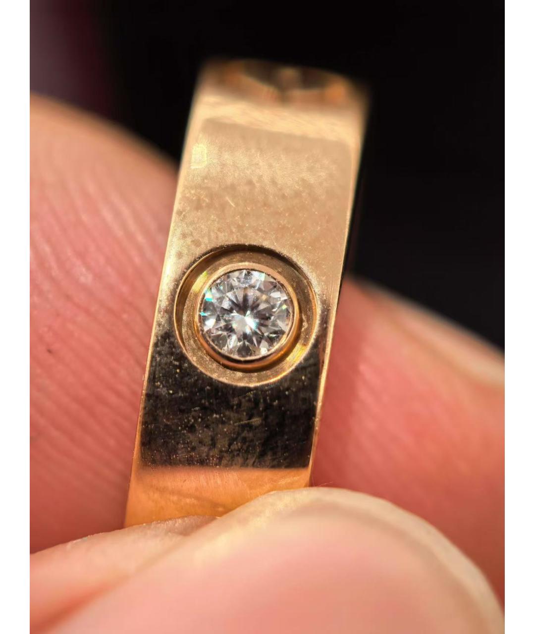 CARTIER Золотое кольцо из розового золота, фото 4