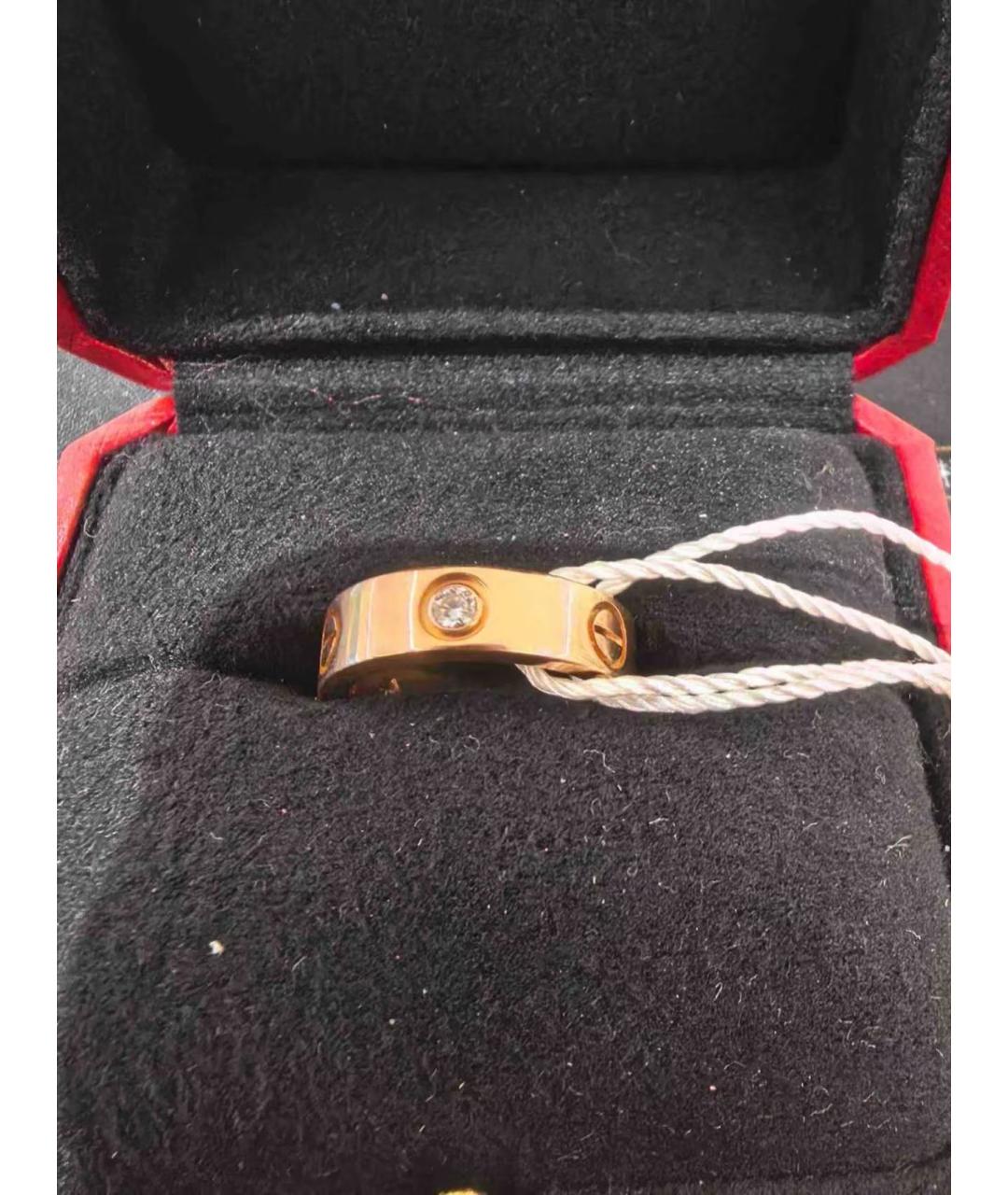 CARTIER Золотое кольцо из розового золота, фото 2