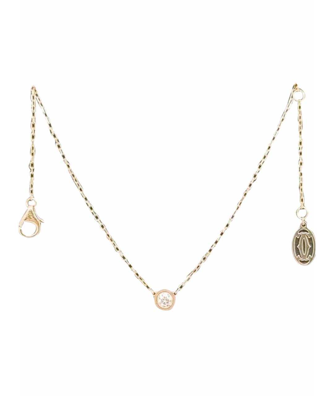 CARTIER Колье из розового золота, фото 1
