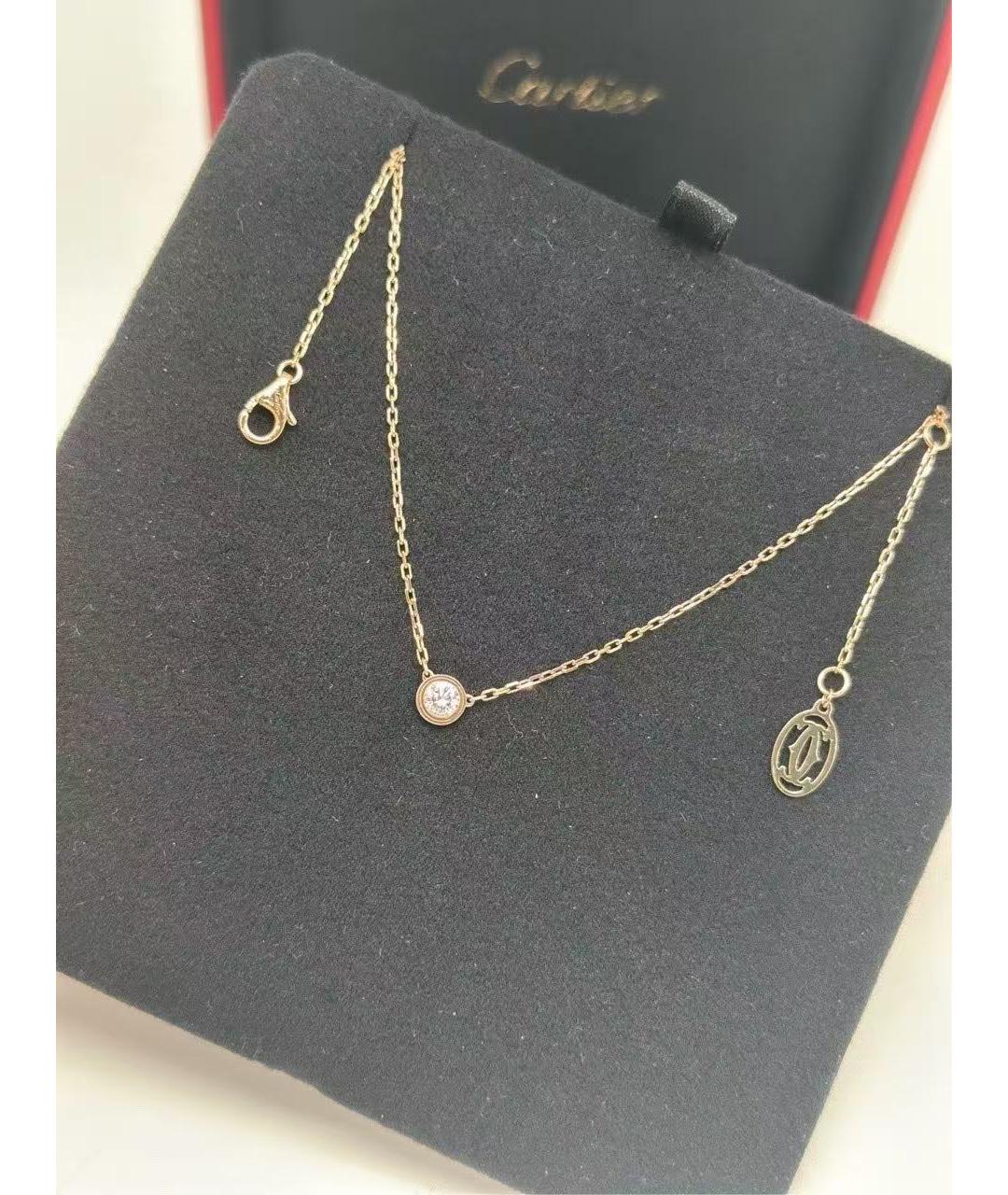CARTIER Колье из розового золота, фото 4