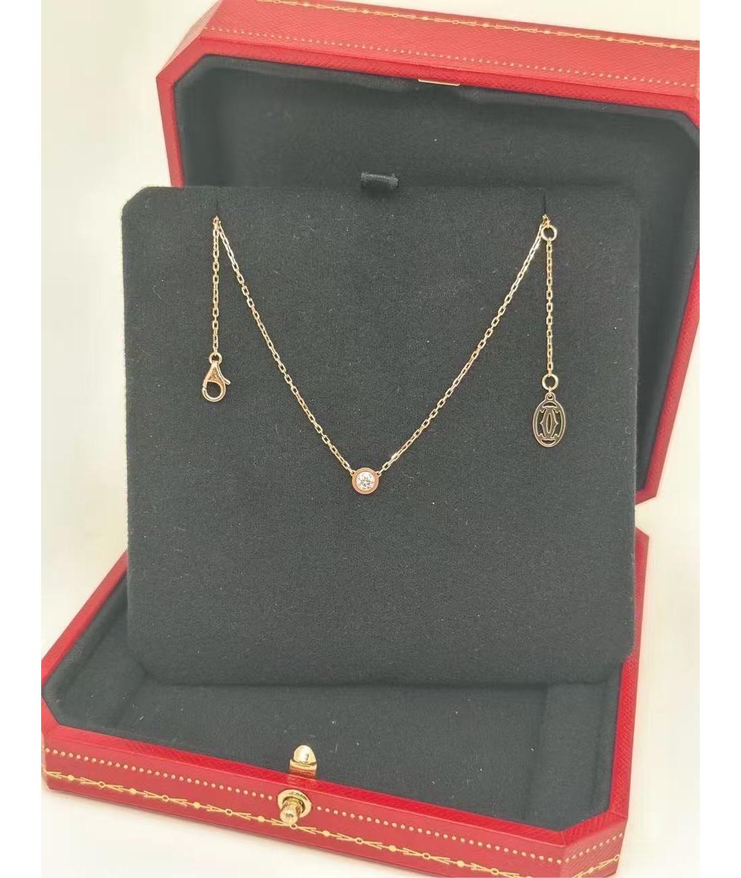 CARTIER Колье из розового золота, фото 2