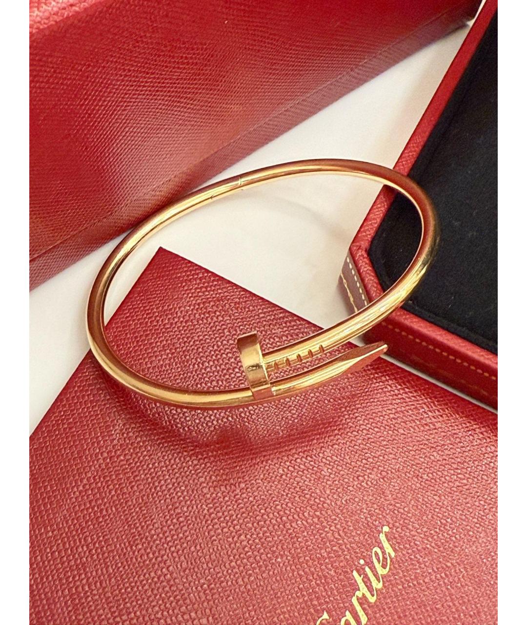CARTIER Золотой браслет из розового золота, фото 4