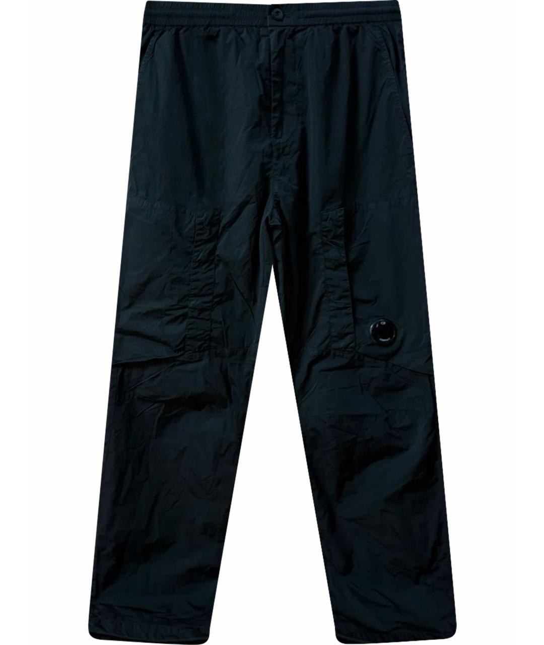 CP COMPANY Темно-синие полиамидовые повседневные брюки, фото 1
