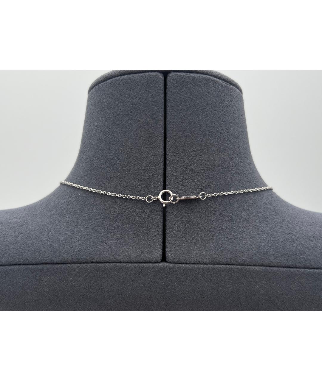 TIFFANY&CO Серебряное платиновое колье, фото 4