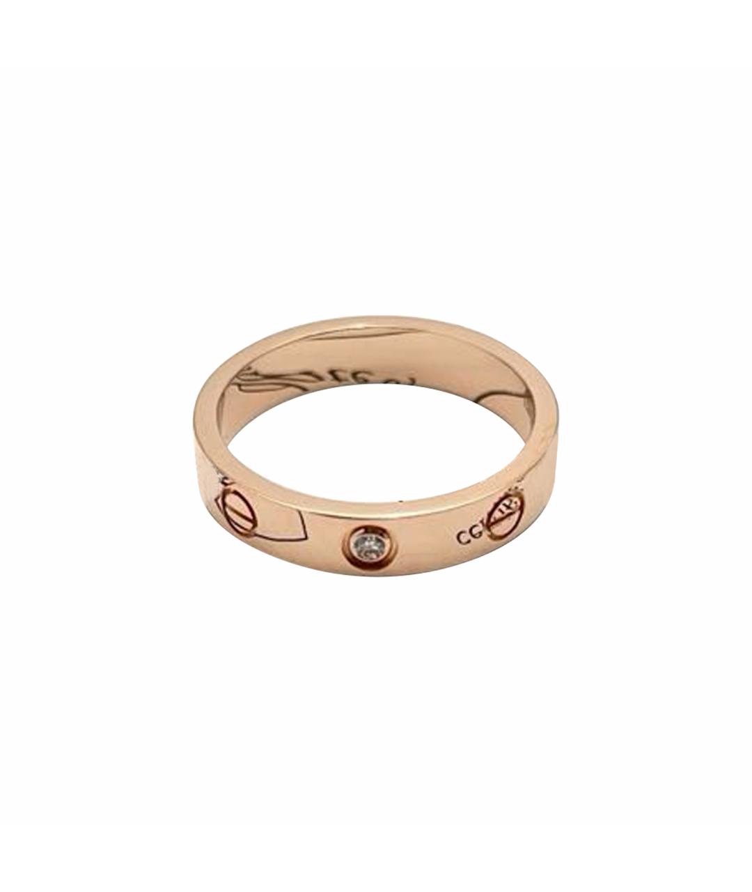 CARTIER Золотое кольцо из розового золота, фото 1
