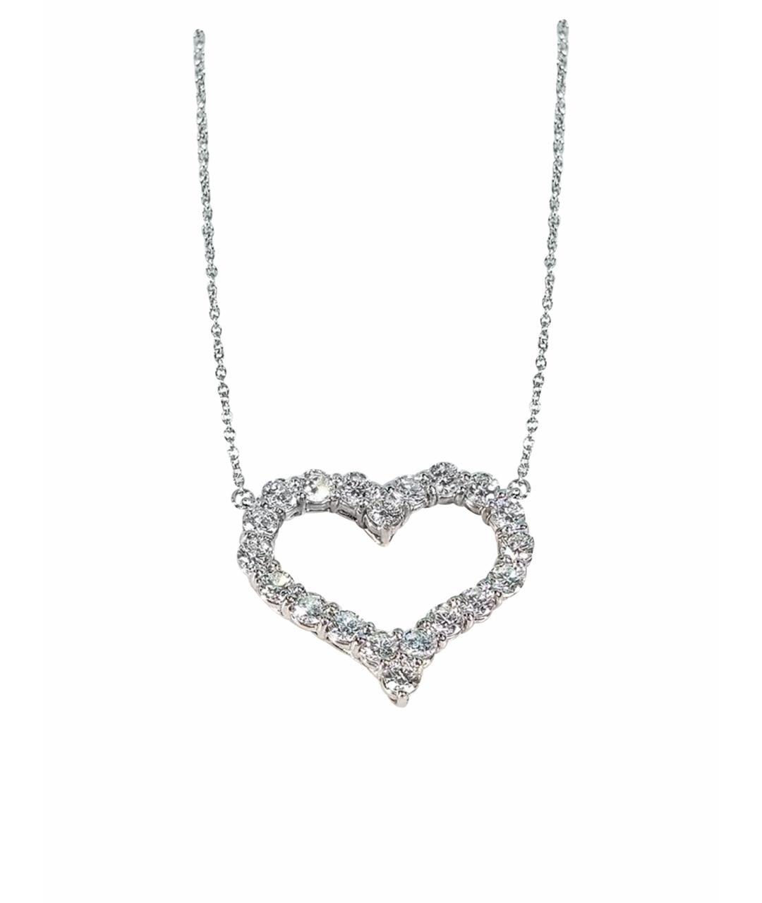 TIFFANY&CO Серебряное платиновое колье, фото 1