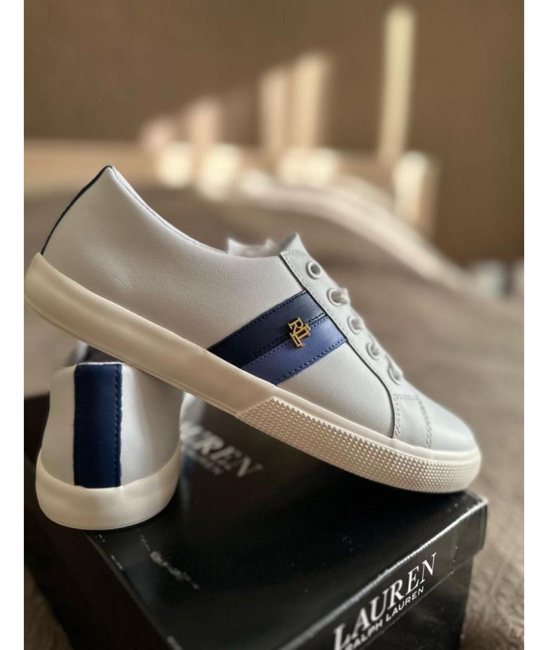 RALPH LAUREN Кожаные кеды, фото 7