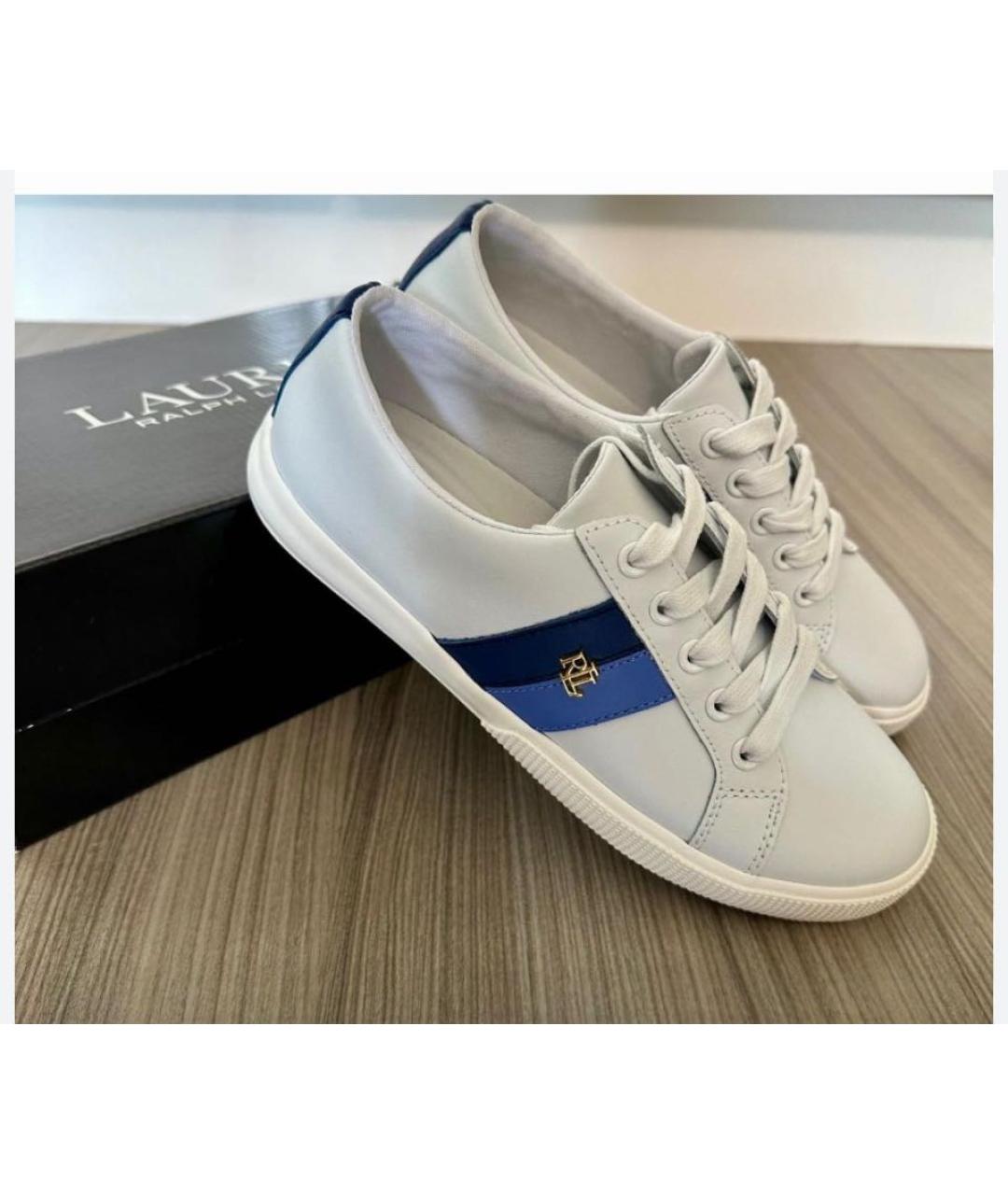 RALPH LAUREN Кожаные кеды, фото 6