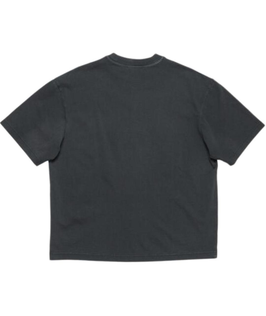 ACNE STUDIOS Черная футболка, фото 2