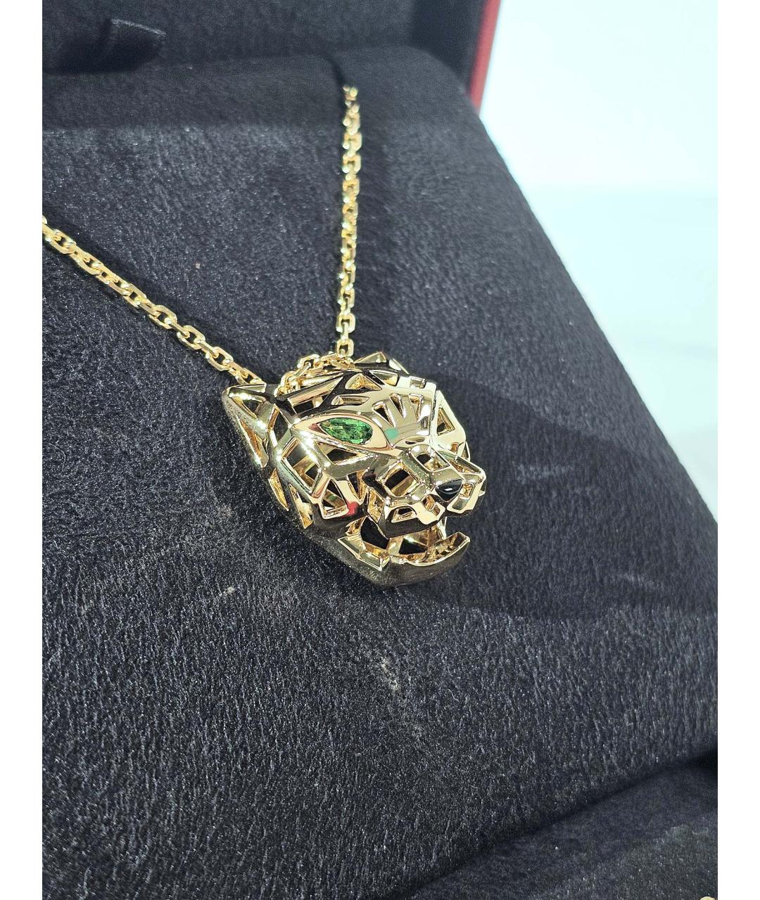 CARTIER Золотое колье из желтого золота, фото 4