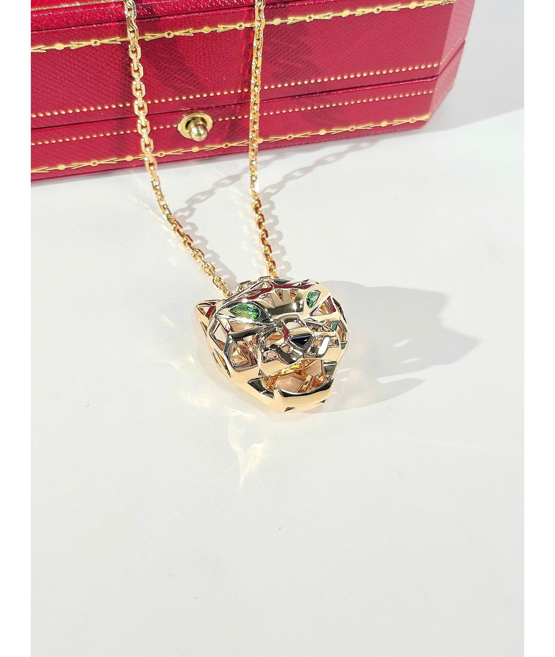 CARTIER Золотое колье из желтого золота, фото 3