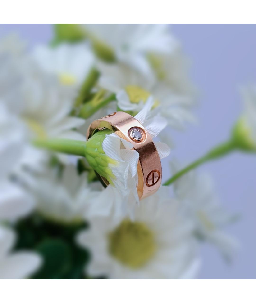 CARTIER Золотое кольцо из розового золота, фото 4
