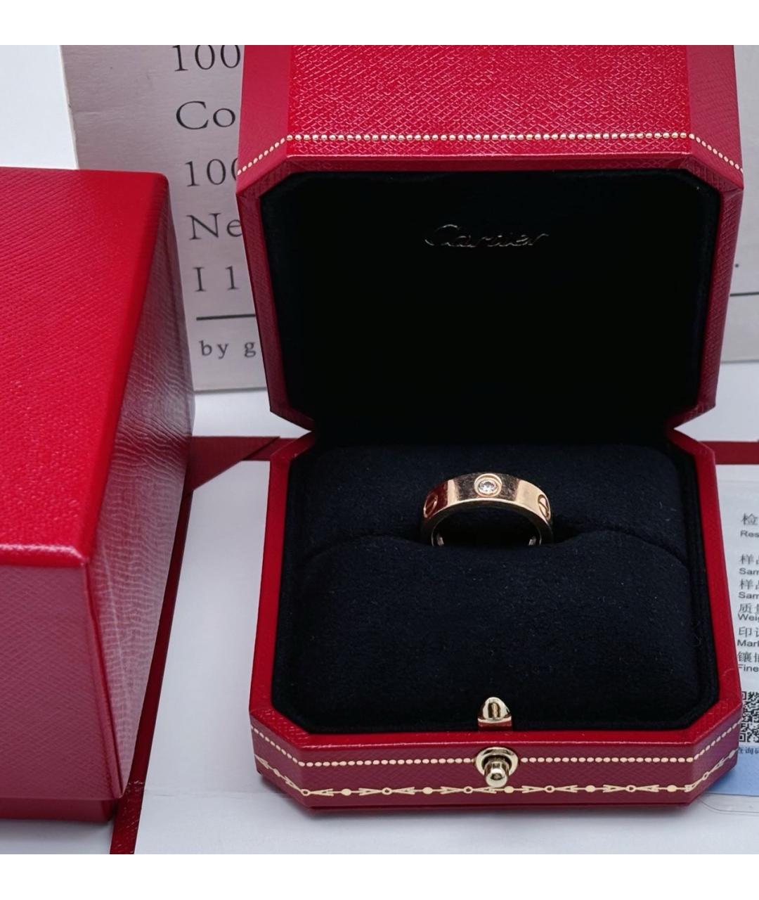 CARTIER Золотое кольцо из розового золота, фото 2