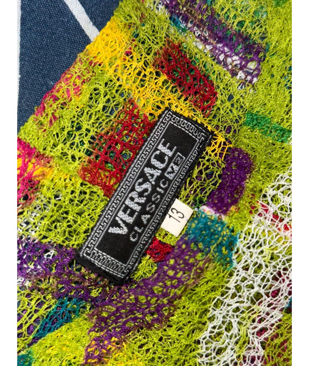 VERSACE Салатовый сарафан, фото 5