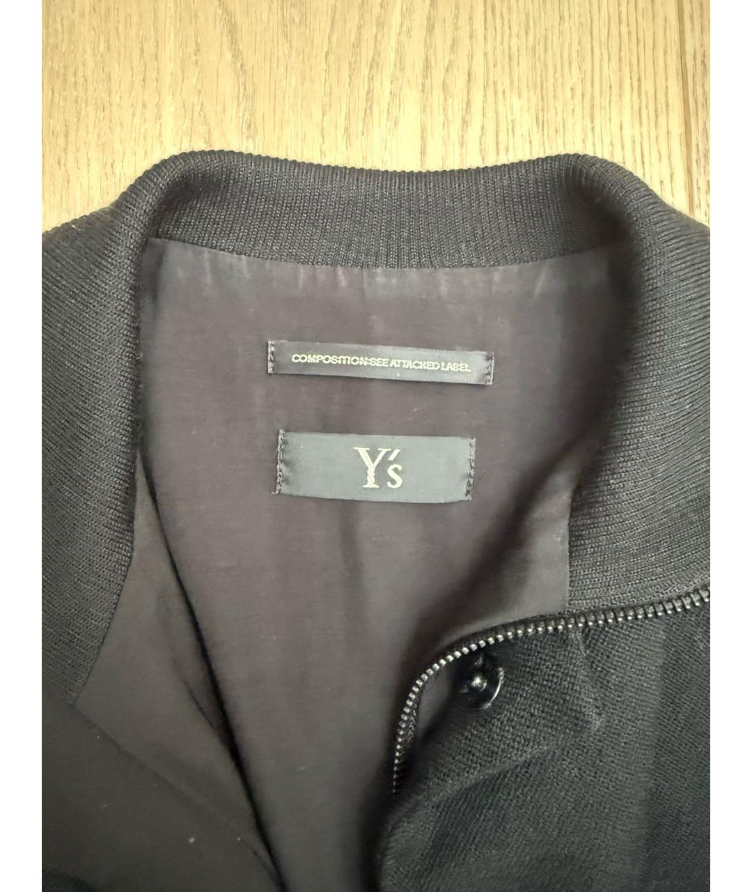 YOHJI YAMAMOTO Черный шерстяной жакет/пиджак, фото 3