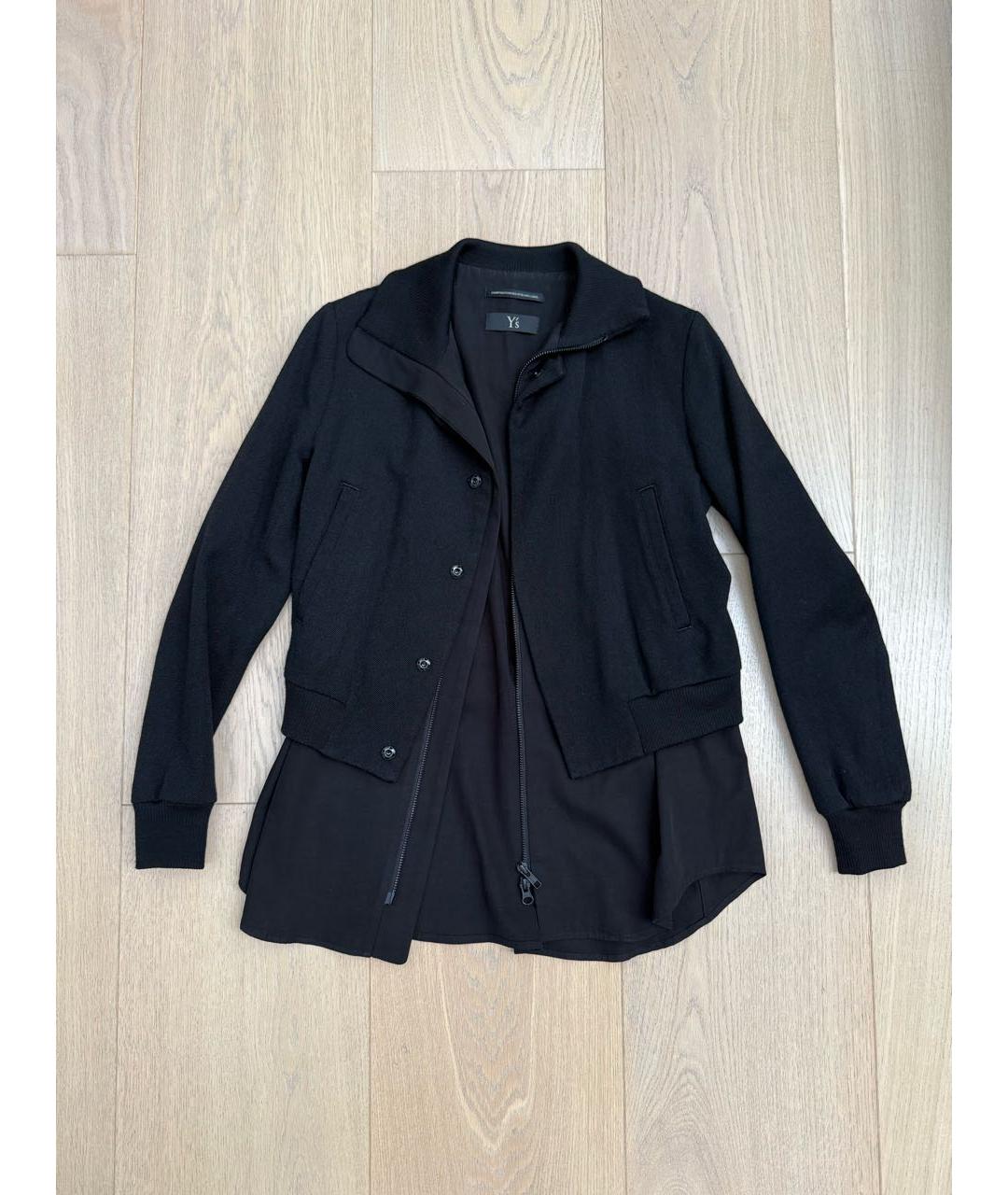 YOHJI YAMAMOTO Черный шерстяной жакет/пиджак, фото 6