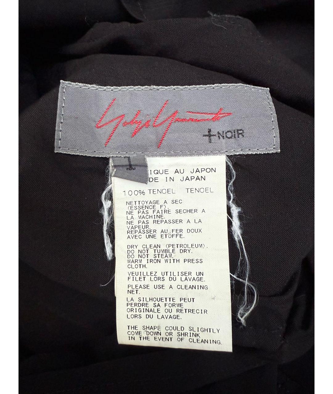 YOHJI YAMAMOTO Черный сарафан, фото 3