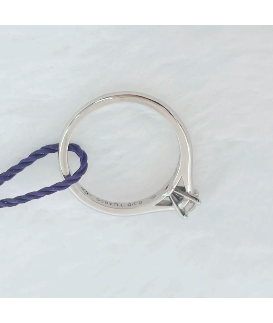CARTIER Серебряное кольцо из белого золота, фото 4