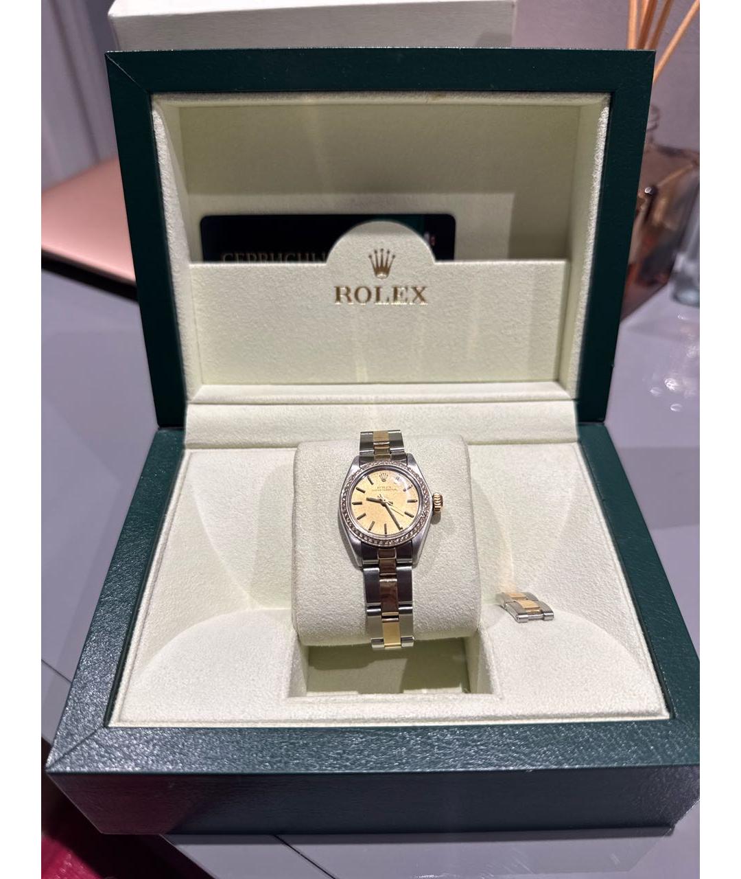 ROLEX Золотые часы из желтого золота, фото 8