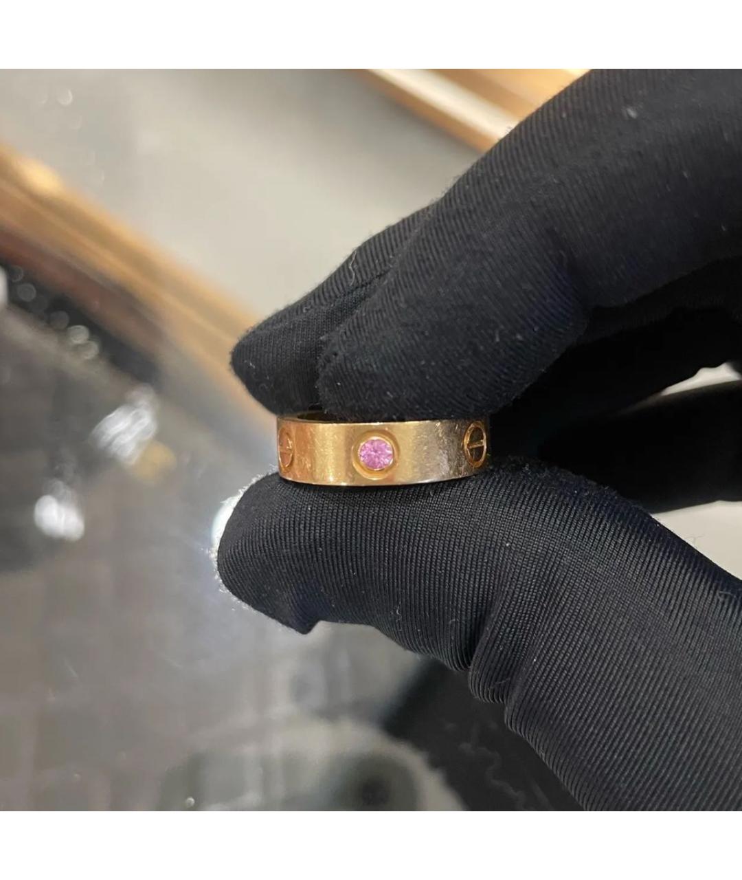 CARTIER Золотое кольцо из розового золота, фото 3