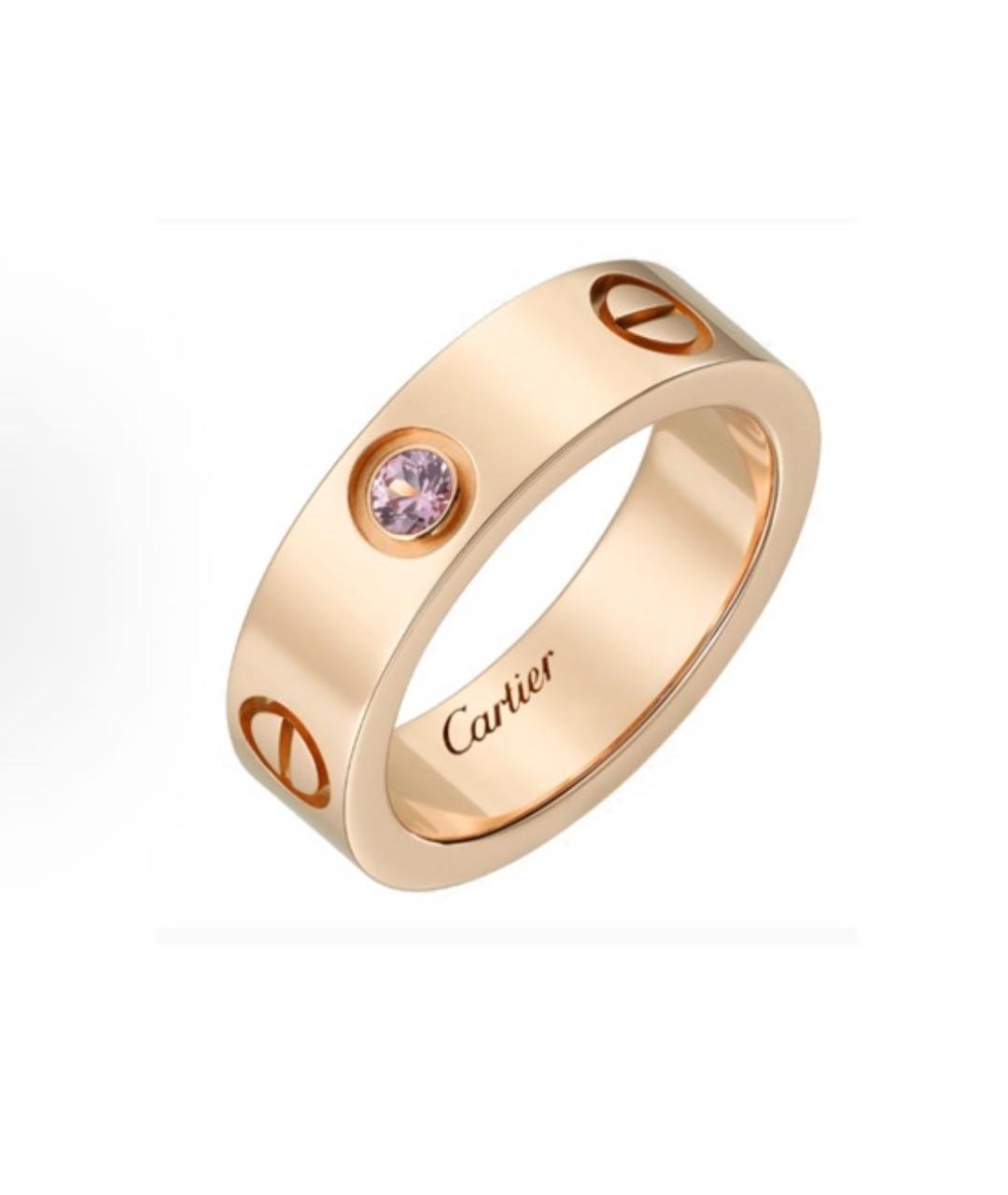 CARTIER Золотое кольцо из розового золота, фото 9