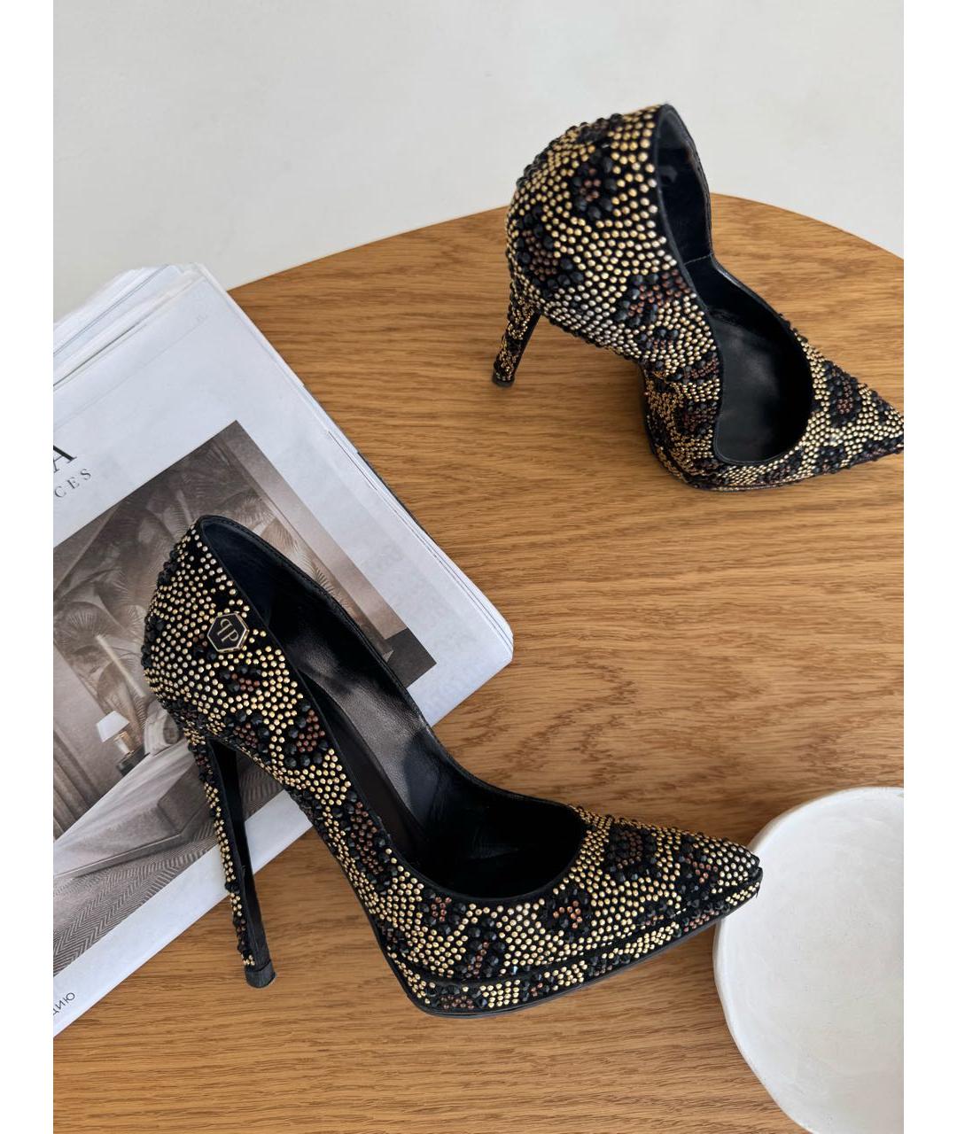 PHILIPP PLEIN Коричневые туфли, фото 4