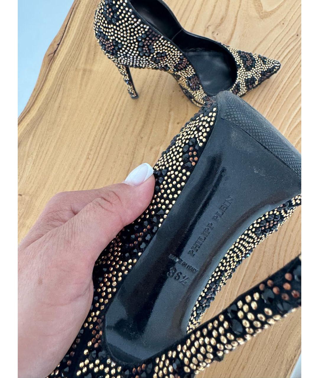 PHILIPP PLEIN Коричневые туфли, фото 7
