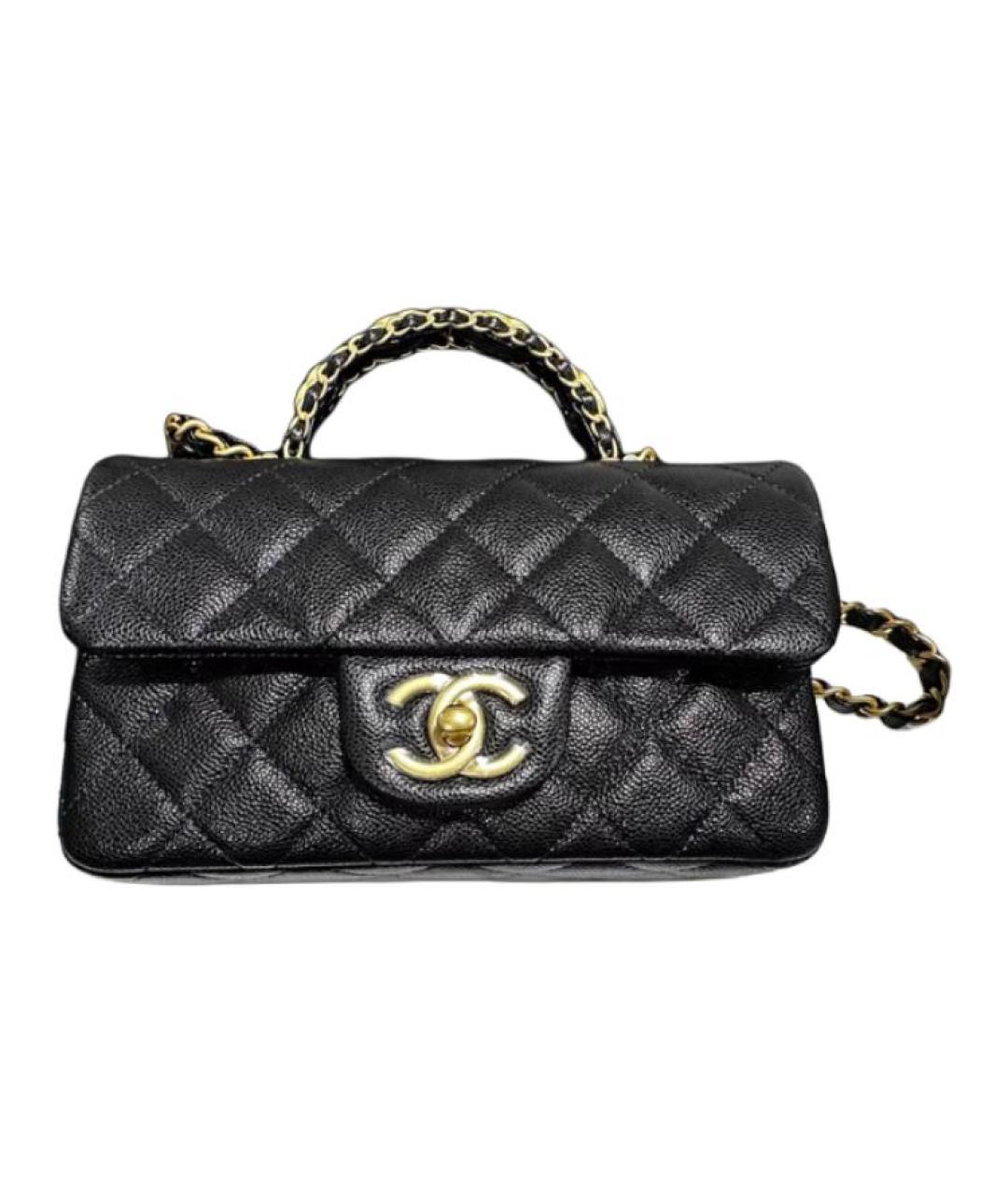CHANEL Черная сумка через плечо, фото 1