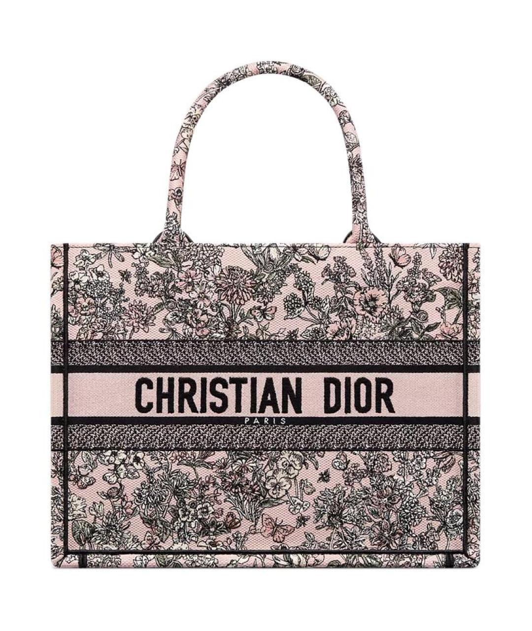 CHRISTIAN DIOR Бежевая сумка с короткими ручками, фото 1