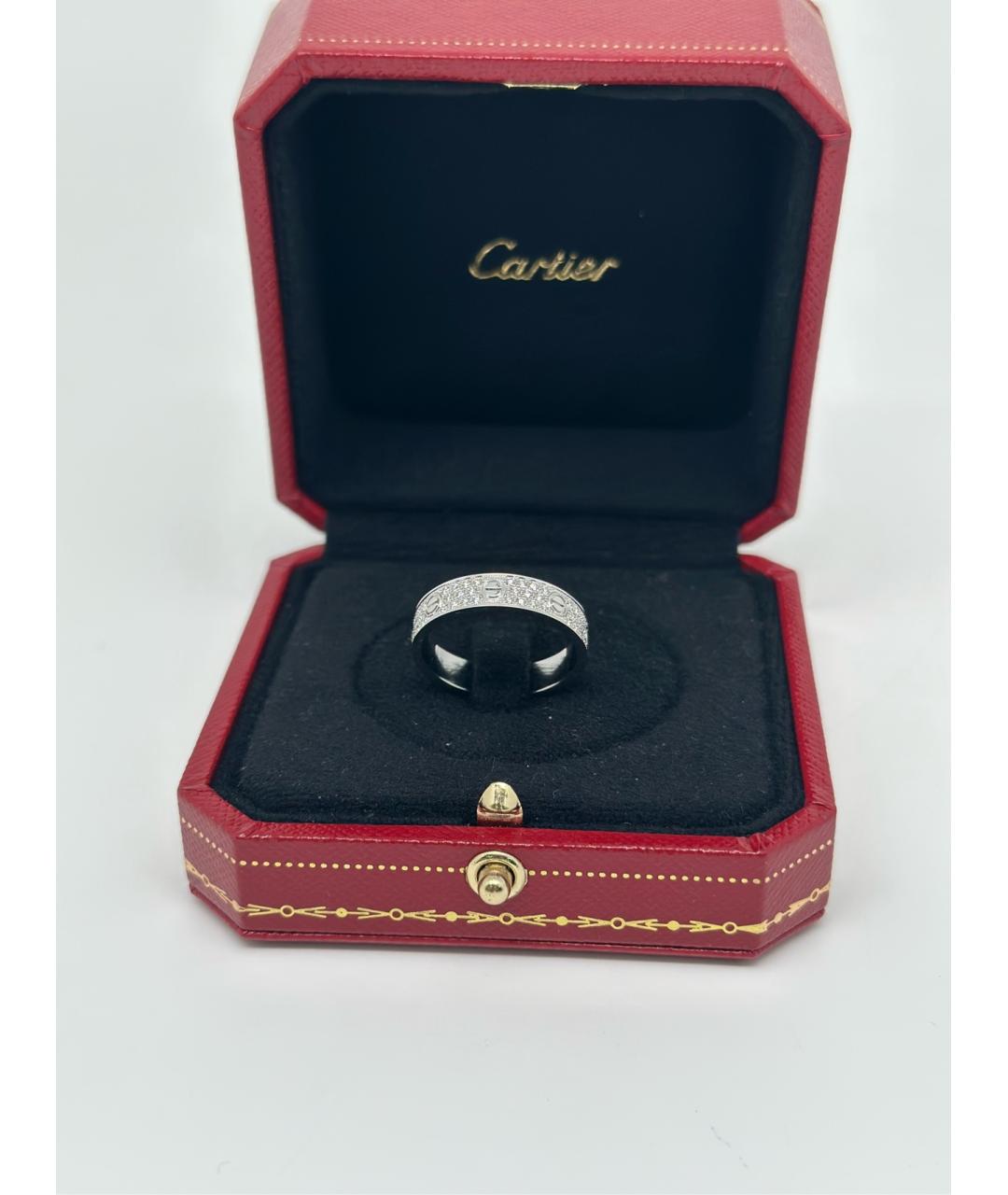 CARTIER Серебряное кольцо из белого золота, фото 7