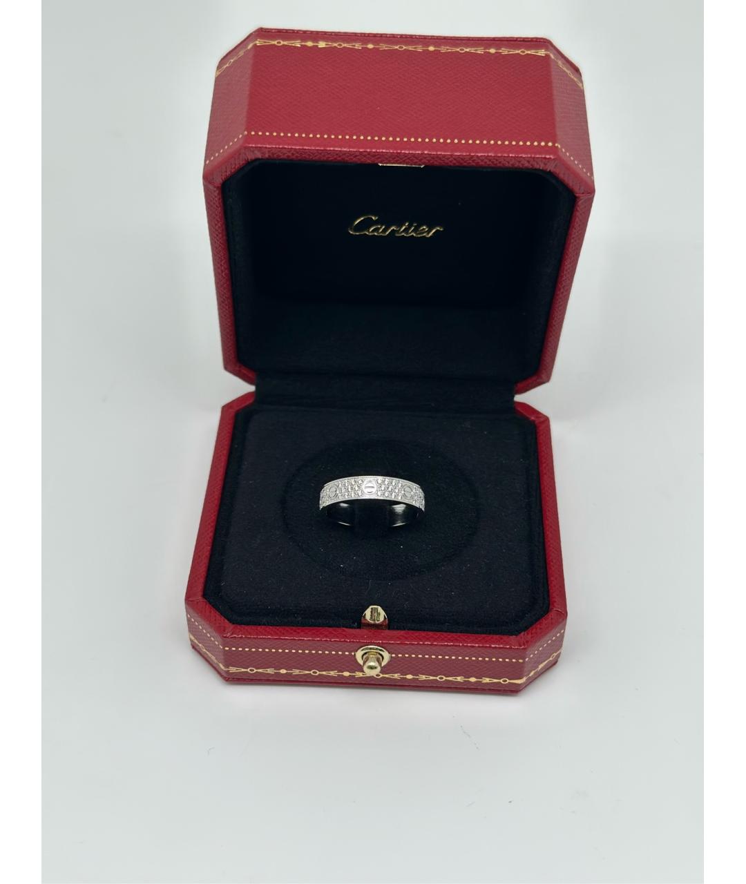 CARTIER Серебряное кольцо из белого золота, фото 3