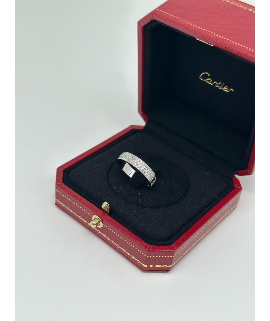 CARTIER Серебряное кольцо из белого золота, фото 6