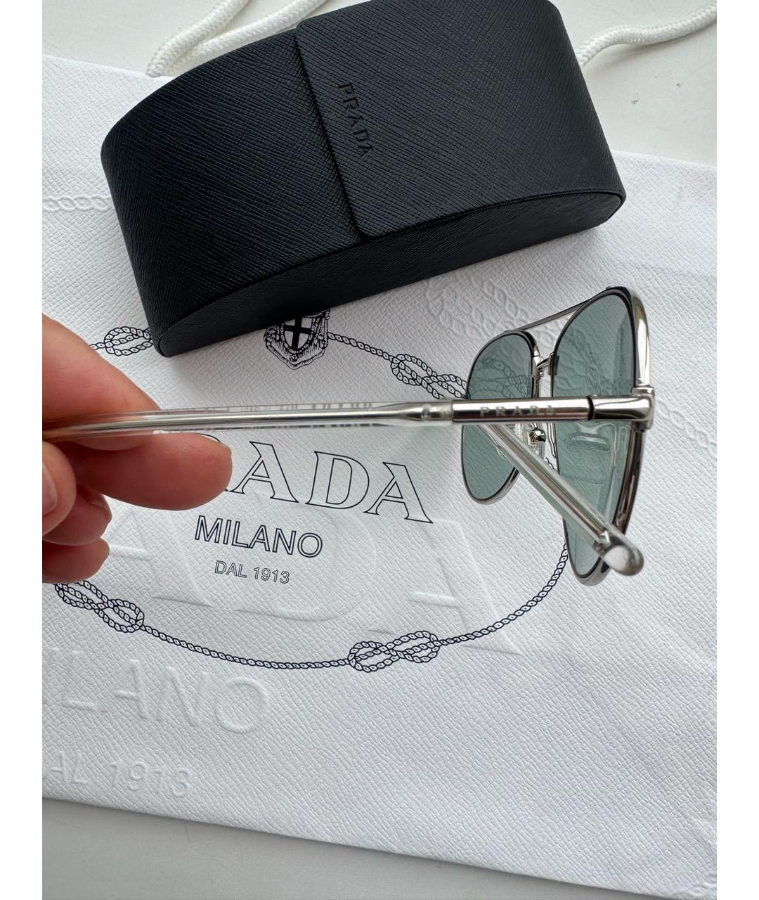 PRADA Пластиковые солнцезащитные очки, фото 5