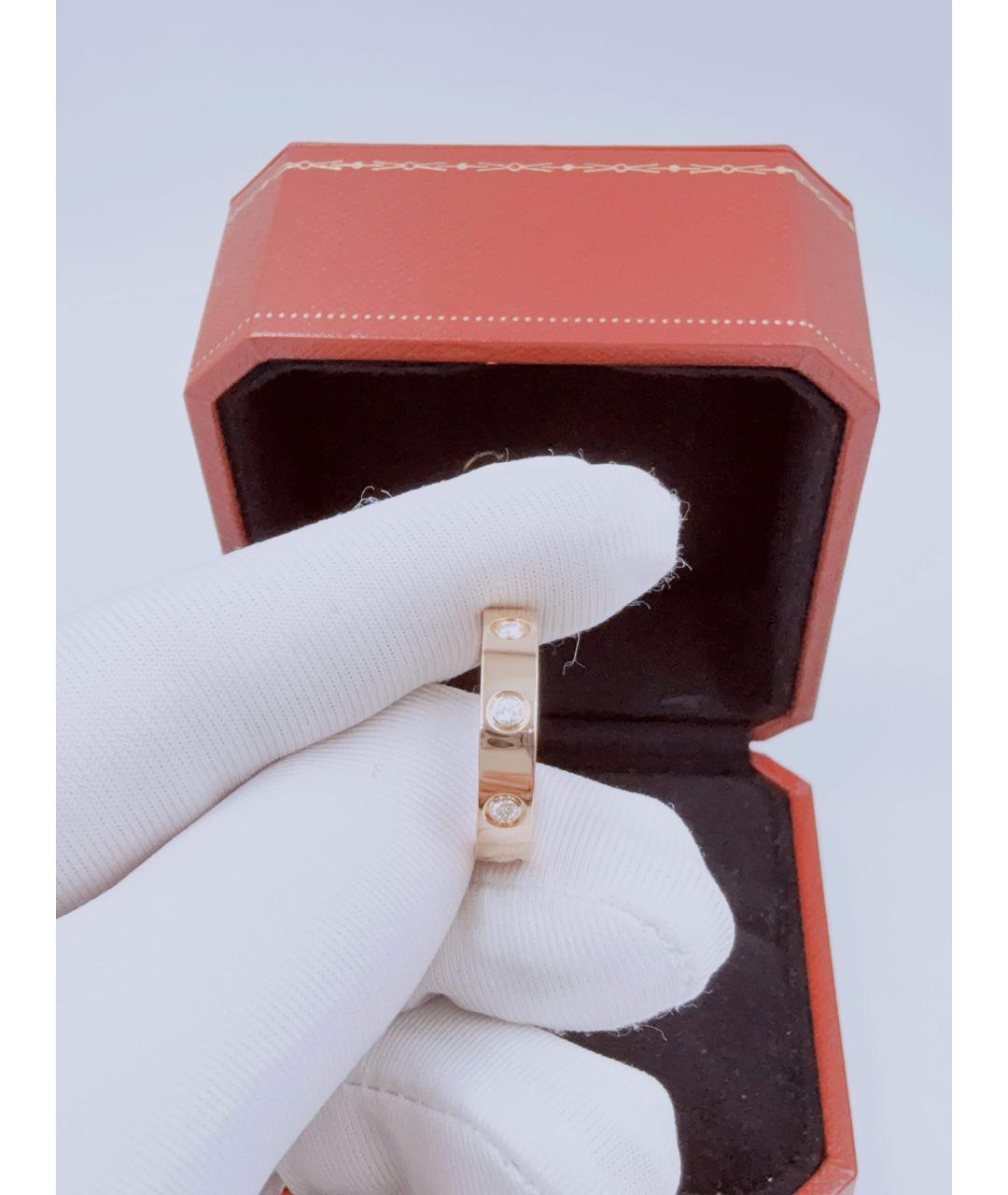 CARTIER Золотое кольцо из розового золота, фото 2