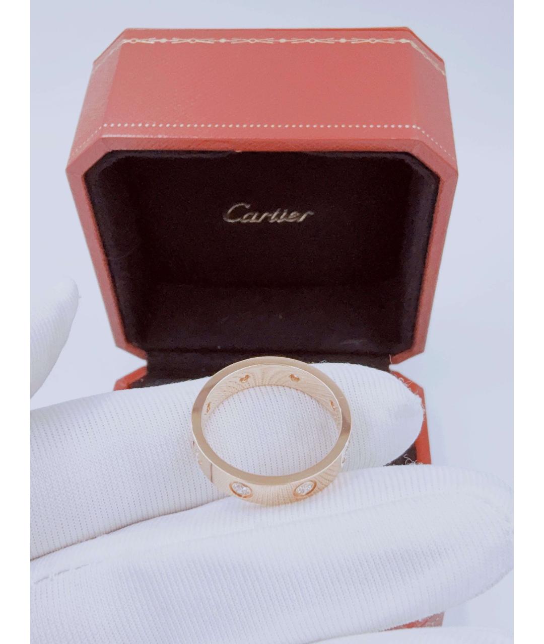CARTIER Золотое кольцо из розового золота, фото 6
