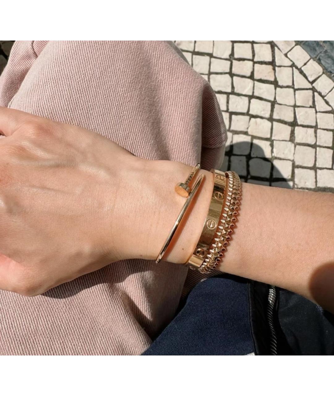 CARTIER Золотой браслет из розового золота, фото 5