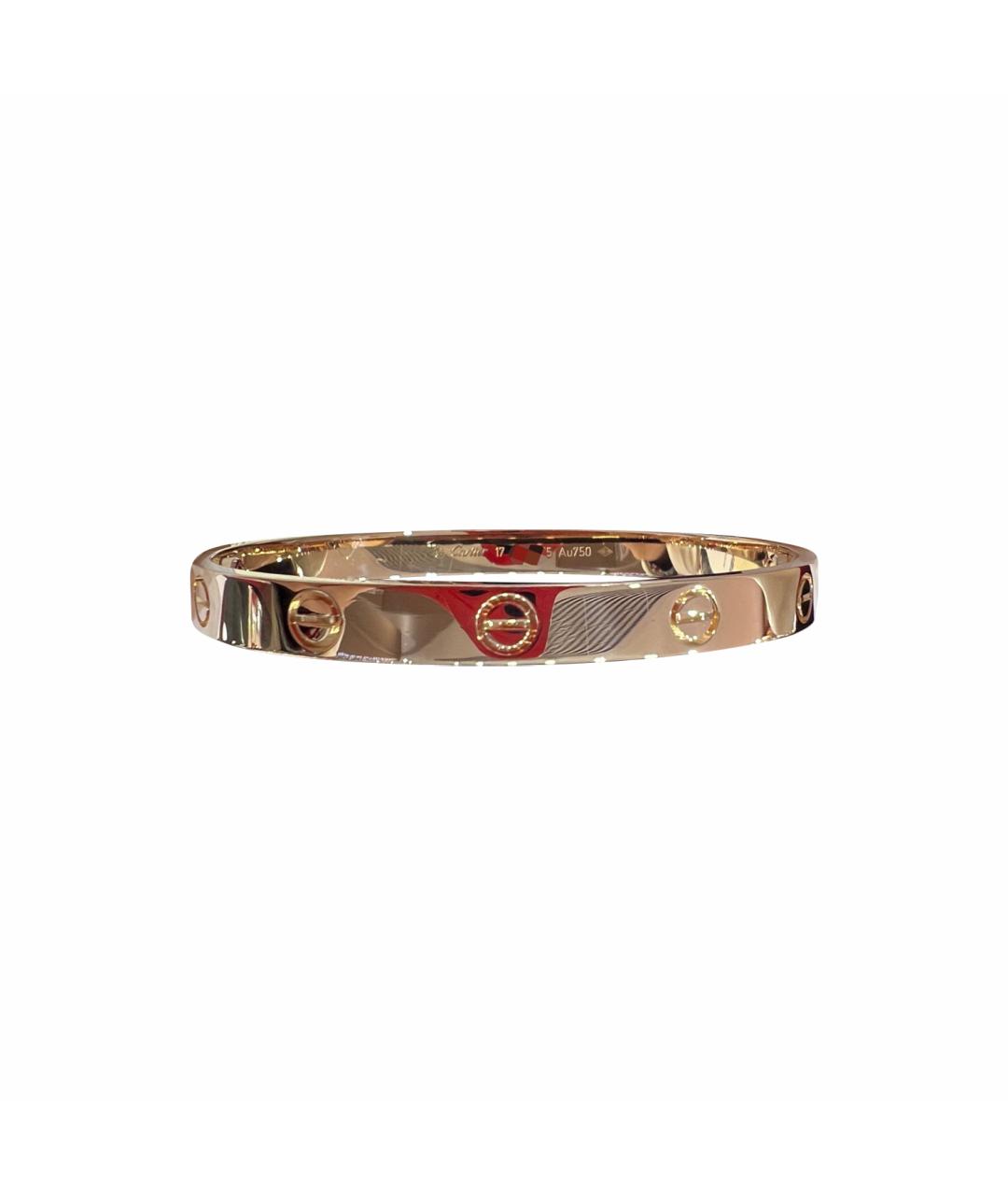 CARTIER Золотой браслет из розового золота, фото 1