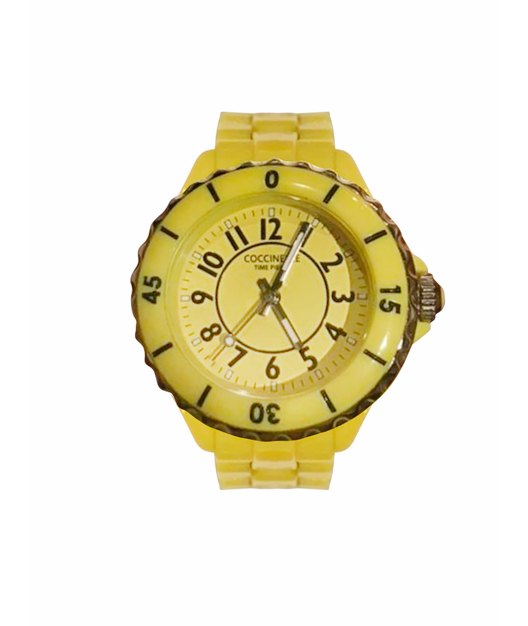 COCCINELLE Желтые часы, фото 1