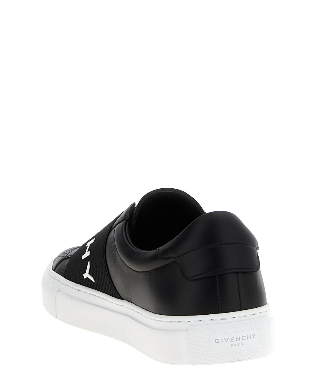 GIVENCHY Черные кожаные слипоны, фото 3