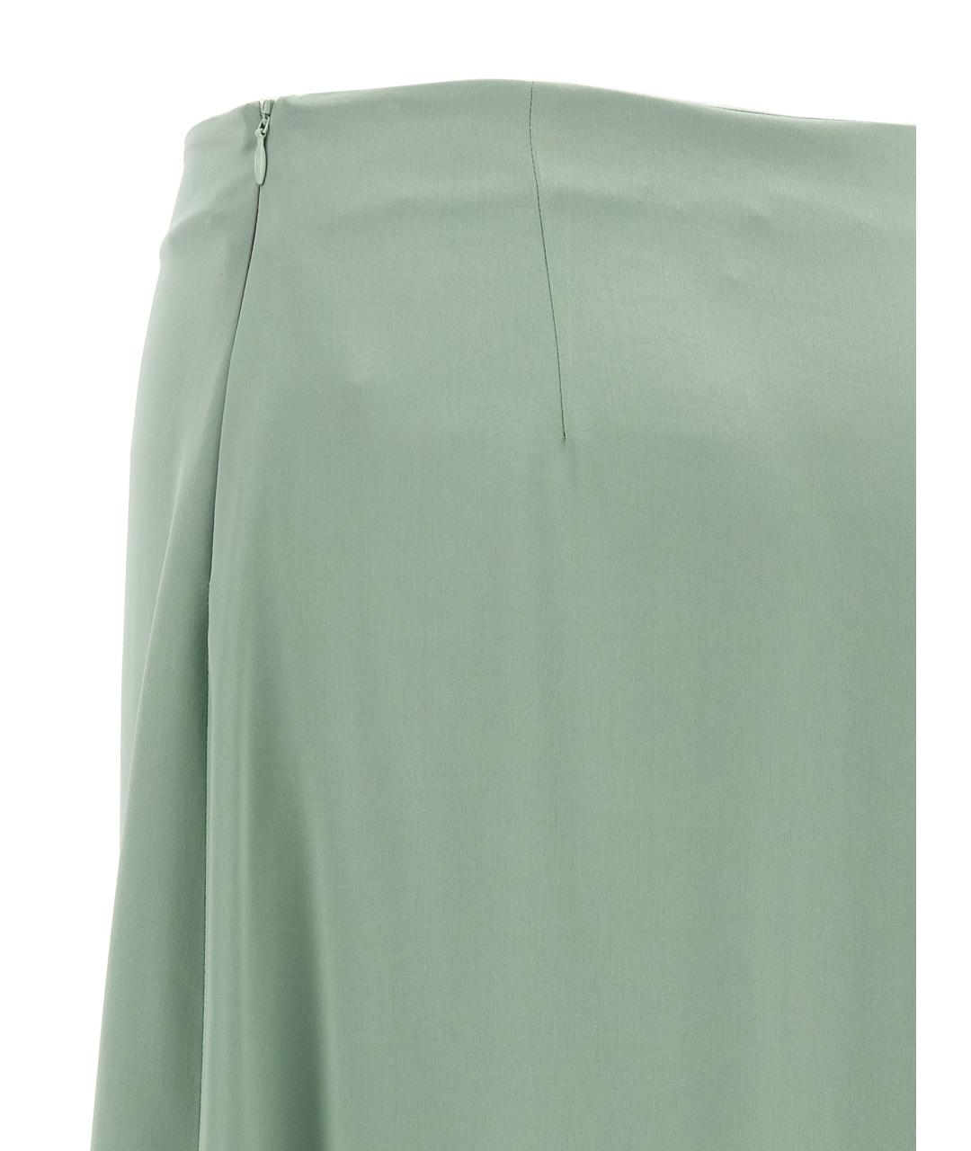 WEEKEND MAX MARA Зеленая юбка миди, фото 4