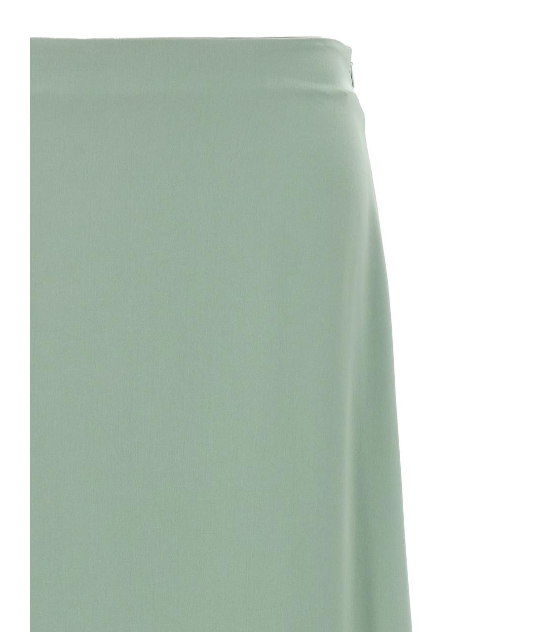 WEEKEND MAX MARA Зеленая юбка миди, фото 3