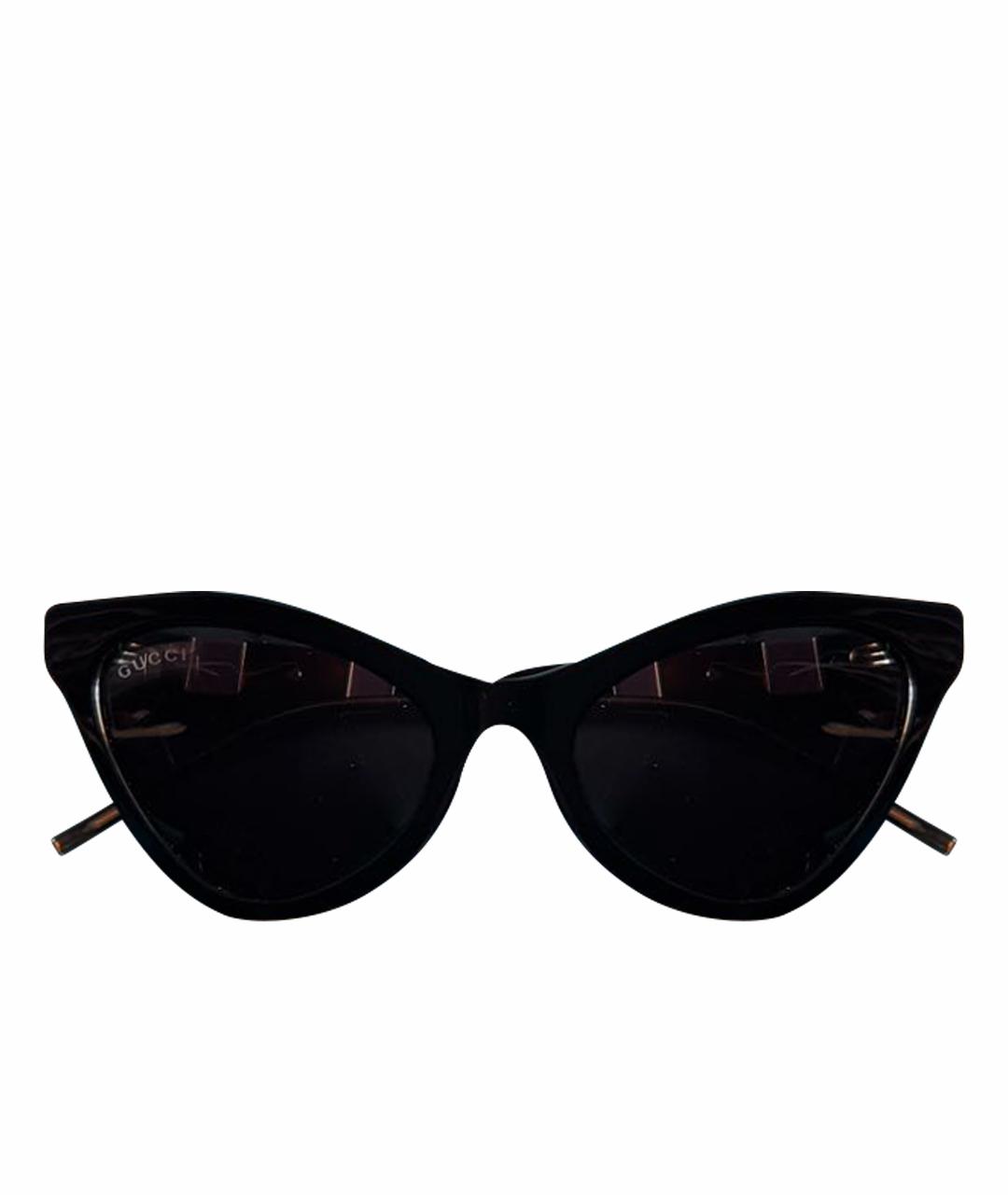 GUCCI Черные солнцезащитные очки, фото 1