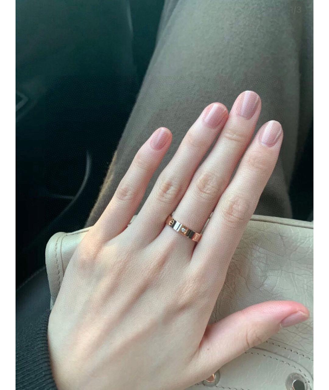 CARTIER Кольцо из розового золота, фото 5